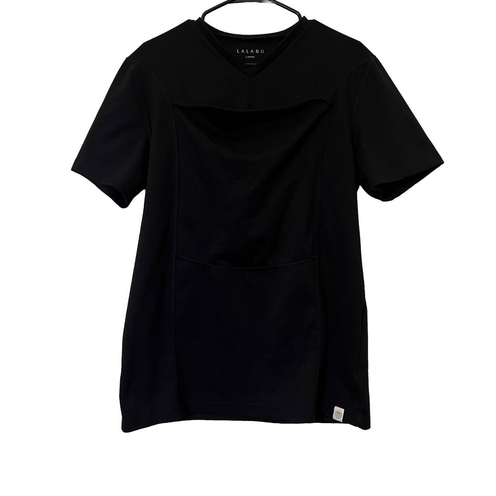 Lalabu Dad Shirt, Black, Size L
